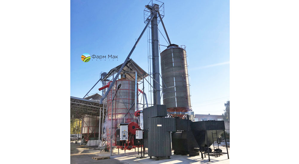 Теплогенератори ТПК 15 з зерносушаркою Large 300 та теплогенератор ТПК 22 з сушаркою XL 350
